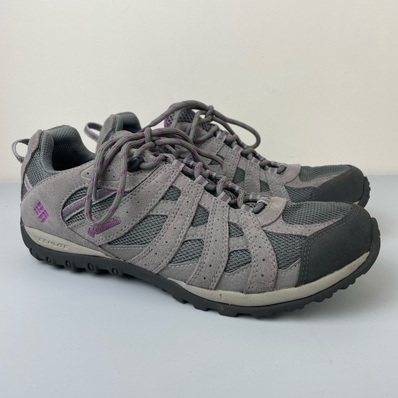 Columbia Shoes - Columbia Womens Redmond Low Waterproof Hiking Shoes Size 11 Gray